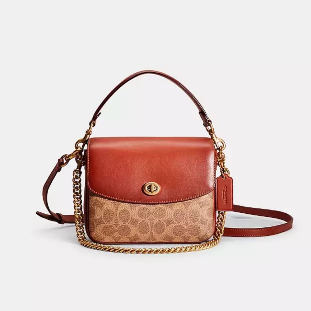 Sold❌‼️Cassie Crossbody Bag 19 In Signature Canvas - Picture 7 of 16